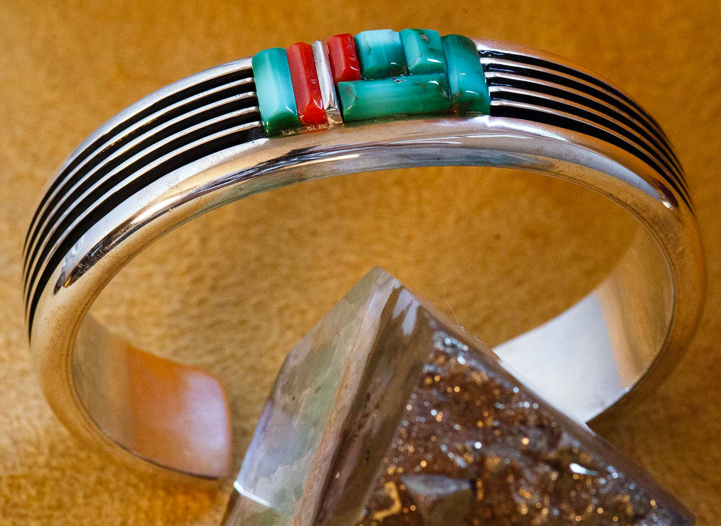 Al Joe Handmade Southwest Turquoise Bracelet