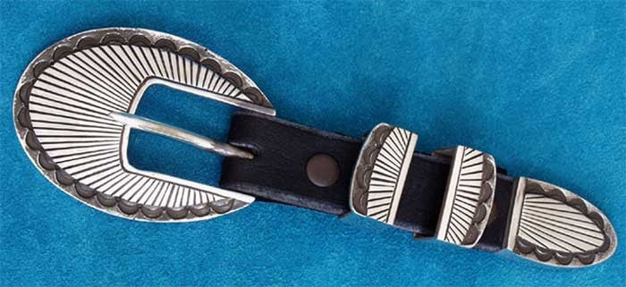 Native American Silver Ranger Set Jewelry B