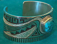 Native American Turquoise Bracelet Jewelry Alton Bedonie