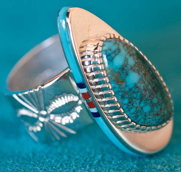 Red Mountain Turquoise Ring Jewelry Jake Livingston