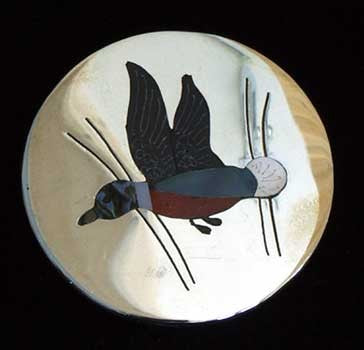 Native American Pendant / Pin Jewelry Dale Edaakie