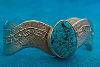Turquoise Native American Bracelet Olis Tsingine
