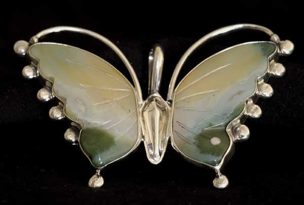 E.G. BIghand Silver Butterflies