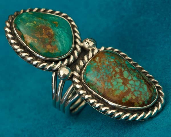 Albert Lee Royston Turquoise Silver Ring