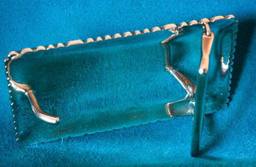 Turquoise Belt Buckle jewelry by Leo Yazzie