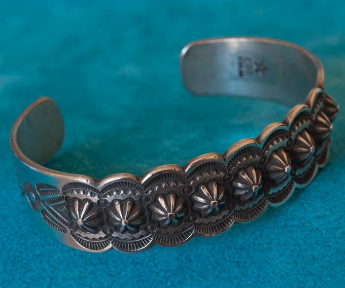 Edison Smith Vintage Design Silver Bracelet