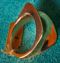 Native American Gold Ring Jewelry by Duane Maktima