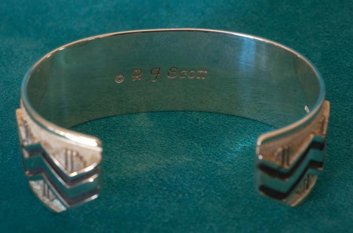 Native American Contemporary Bracelet Ray Scott