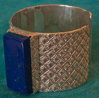Native American Jewelry Silver Bracelet by Sam LaFontain