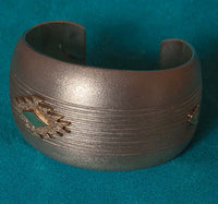 James Little Native American Silver Bracelet