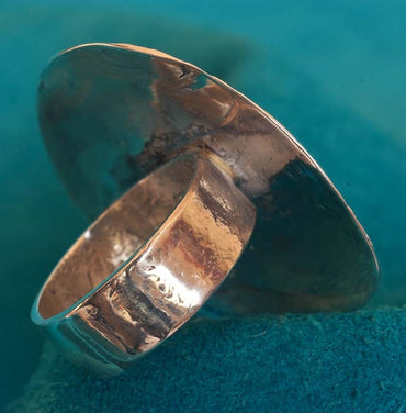 Tahitian Pearl Silver Ring Denipah LaRance