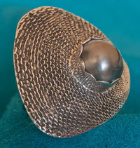 Tahitian Pearl Silver Ring Denipah LaRance