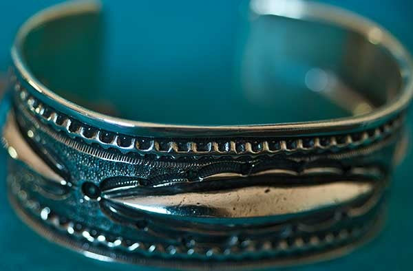 Native american Bracelet jewelry by Ernie Lister