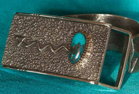 Morenci Turquoise Tufa Cast Belt Buckle
