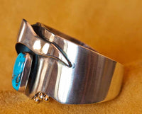 Aaron Anderson Morenci Turquoise Bracelet