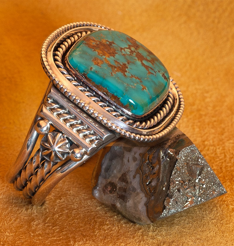 Fox Turquoise Bracelet by Albert Lee