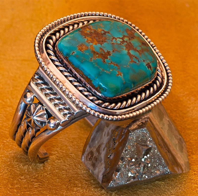 Fox Turquoise Bracelet by Albert Lee