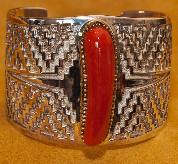 Coral Bracelet handmade by Tommy Jackson