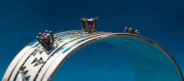 Native American Garnet Bracelet Jewelry by Richard Tsosie