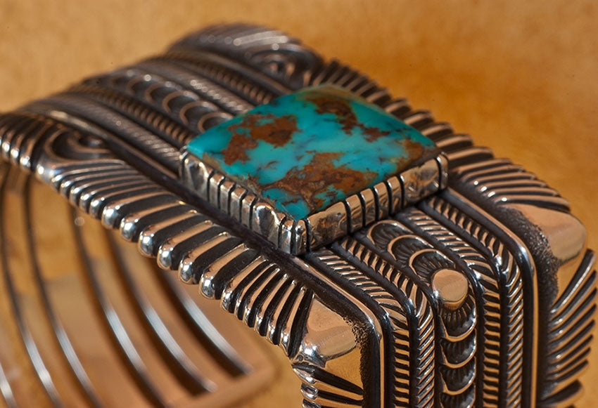 Turquoise Bracelet by Ron Bedonie