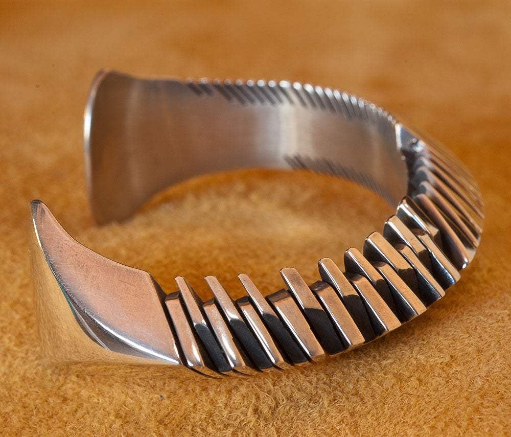 Sedona Indian Jewelry - Isaiah Ortiz Silver Bracelet
