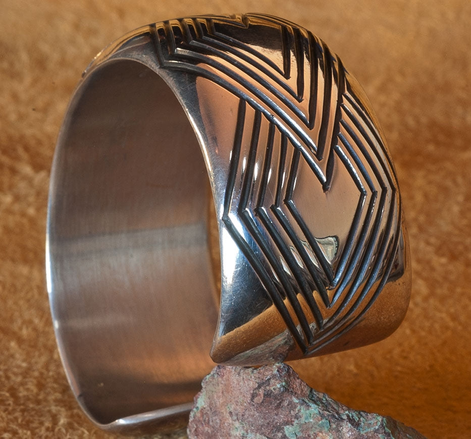 EG Bighand Silver Bracelet