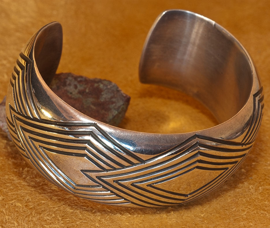 EG Bighand Silver Bracelet