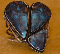Mark Chee, Vintage Bisbee Turquoise Bracelet 