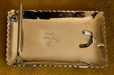 Lone Mountain Turquoise Belt Buckle by Leo Yazzie