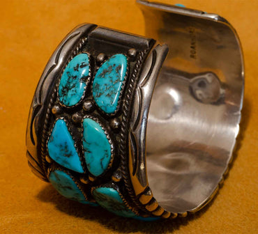 Roanhorse  Morenci Turquoise Bracelet