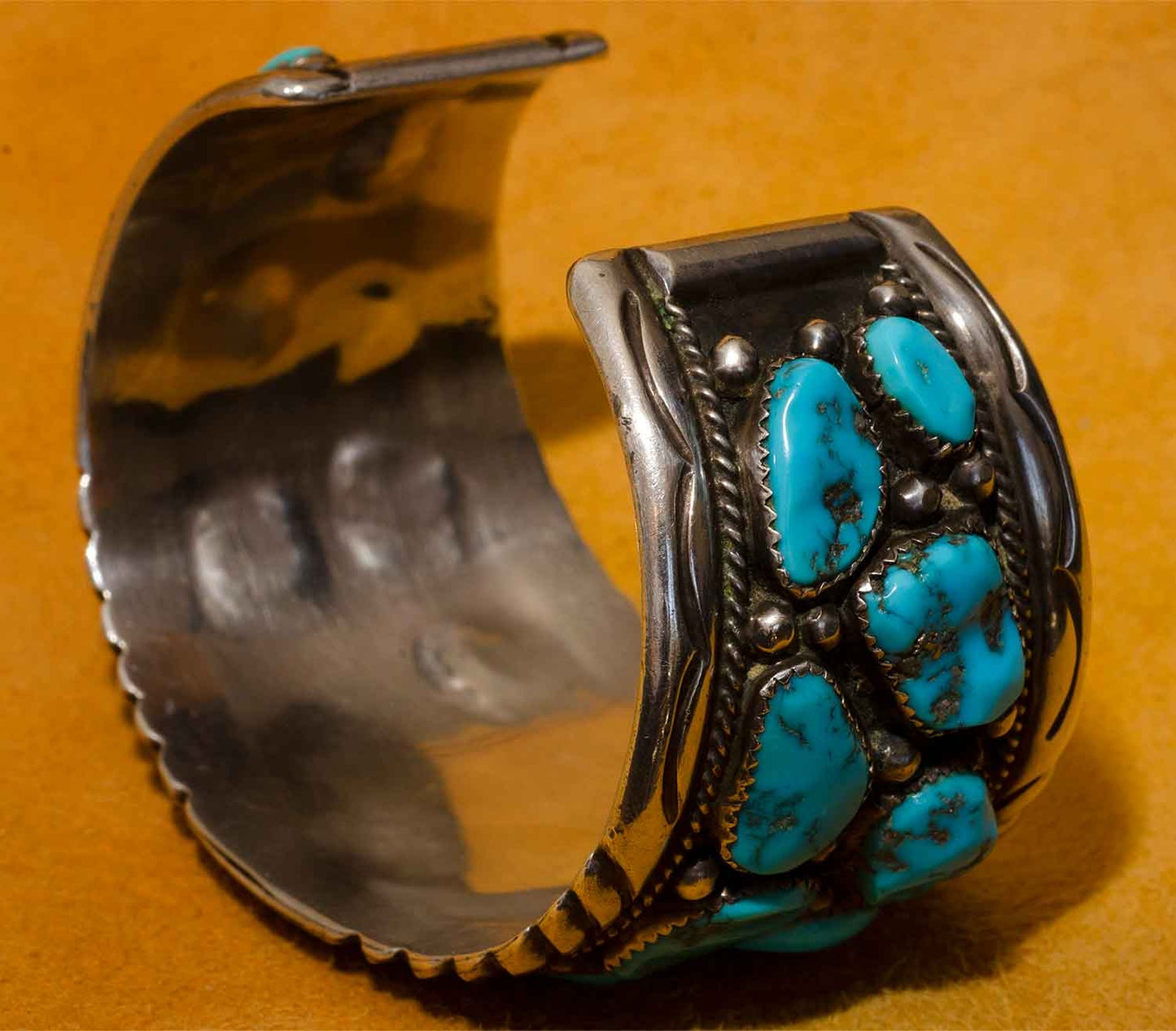 Roanhorse  Morenci Turquoise Bracelet