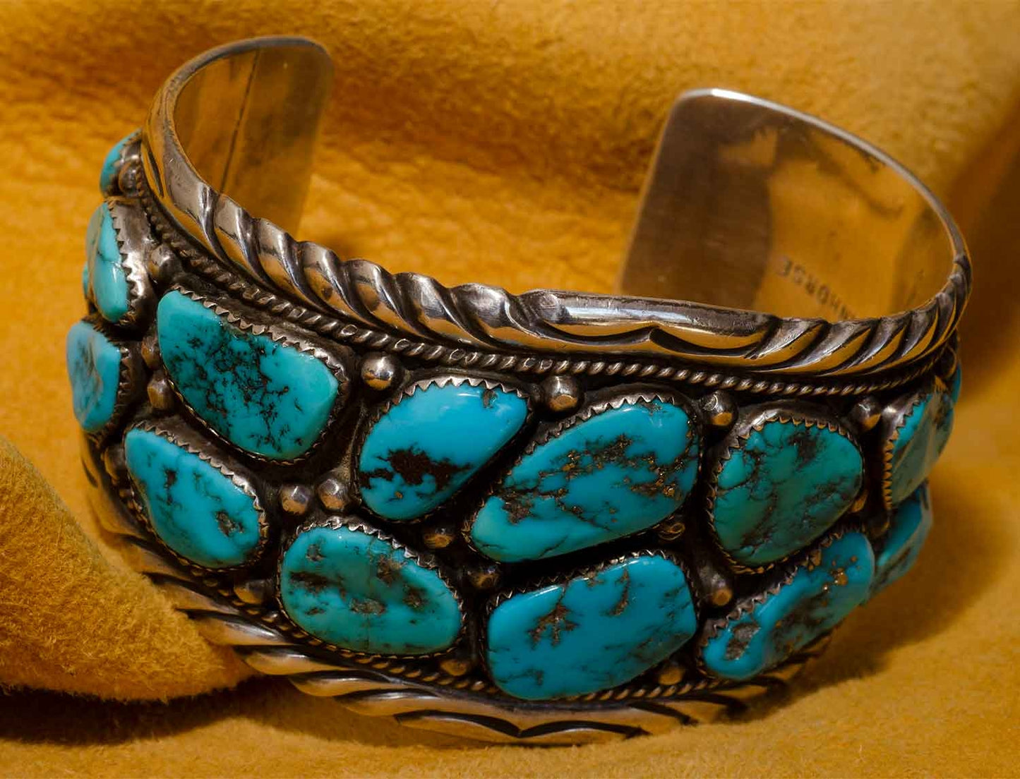 Roanhorse  Morenci Turquoise Bracelet