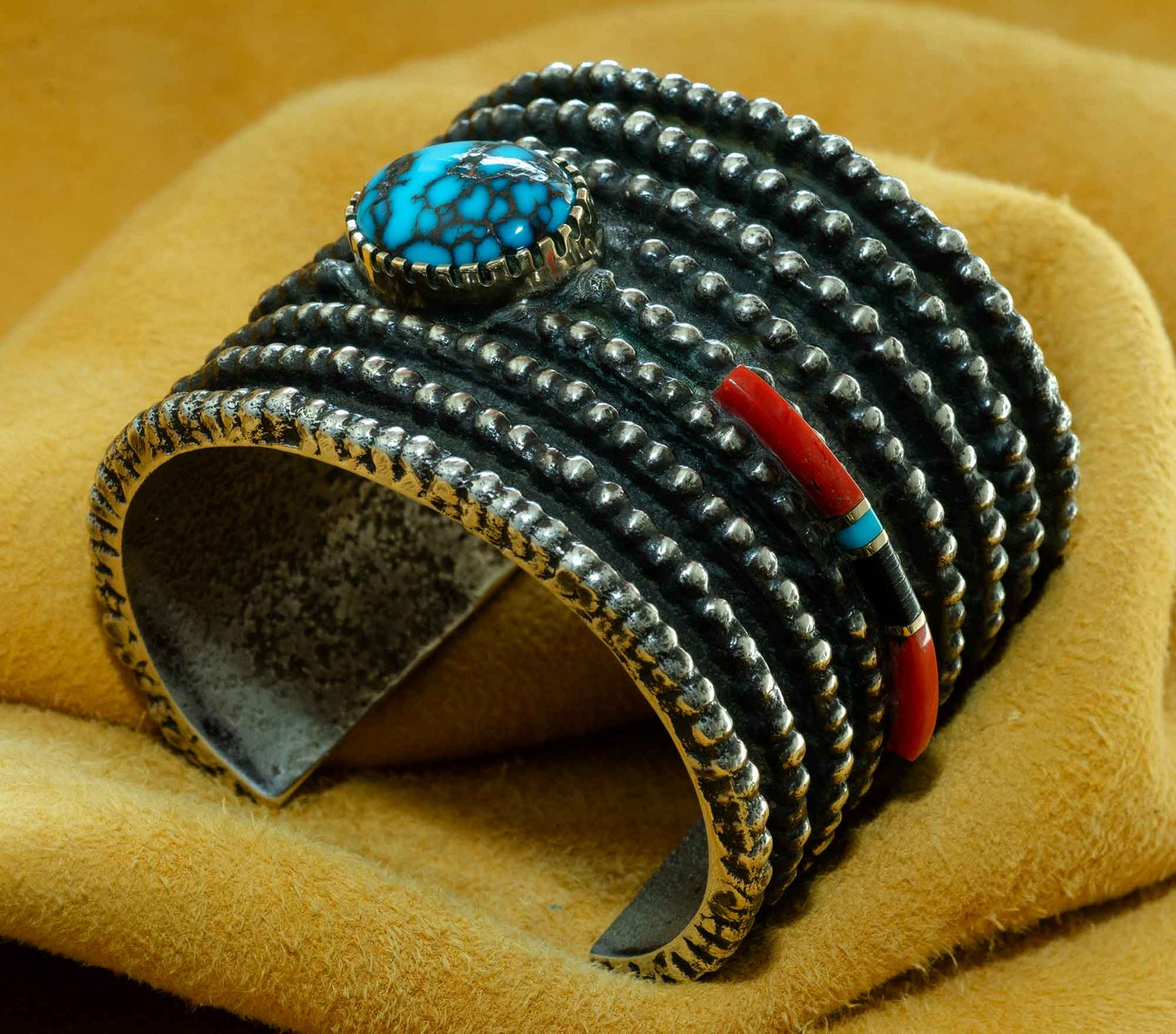 Edison Cummings Indian Mountain Turquoise Bracelet