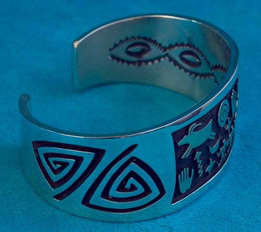 Arland Ben Silver and Gold Bracelet