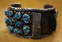 Vintage Zuni Leekya Deyuse - Dan Simplicio Turquoise Watchband