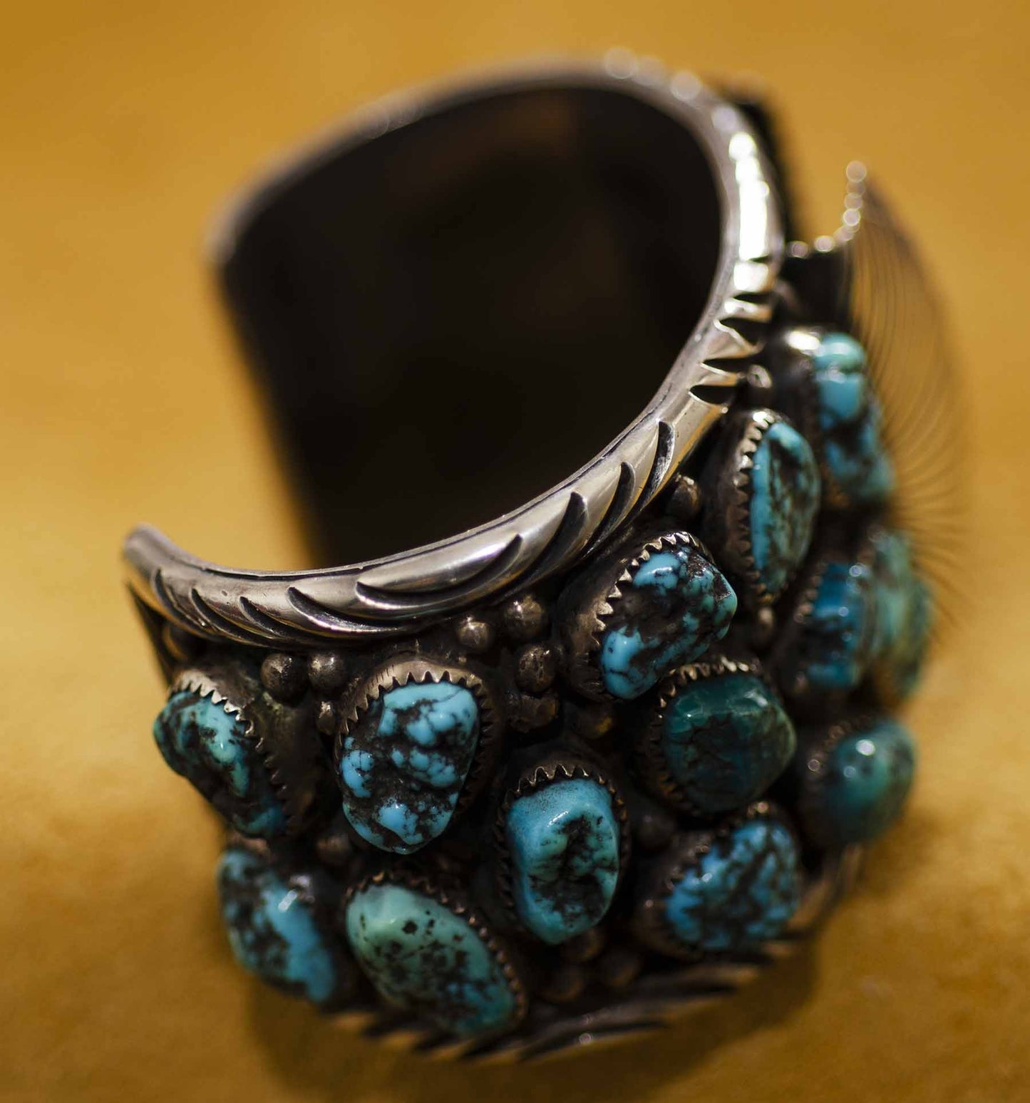 Vintage Zuni Leekya Deyuse - Dan Simplicio Turquoise Watchband