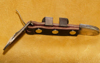 Ranger Set Belt Buckle By Ernest Rangel, Navajo