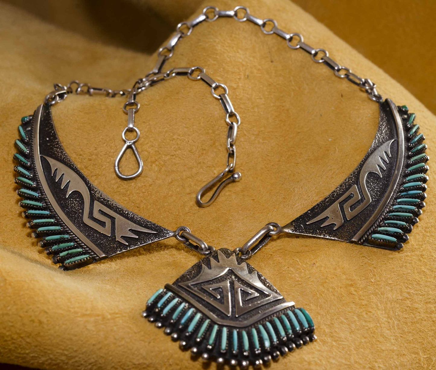 Turquoise Eagle Necklace