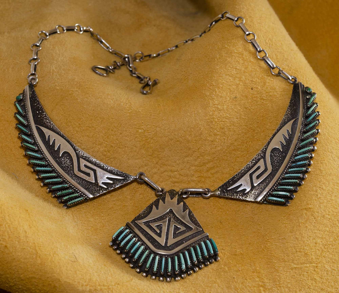 Turquoise Eagle Necklace