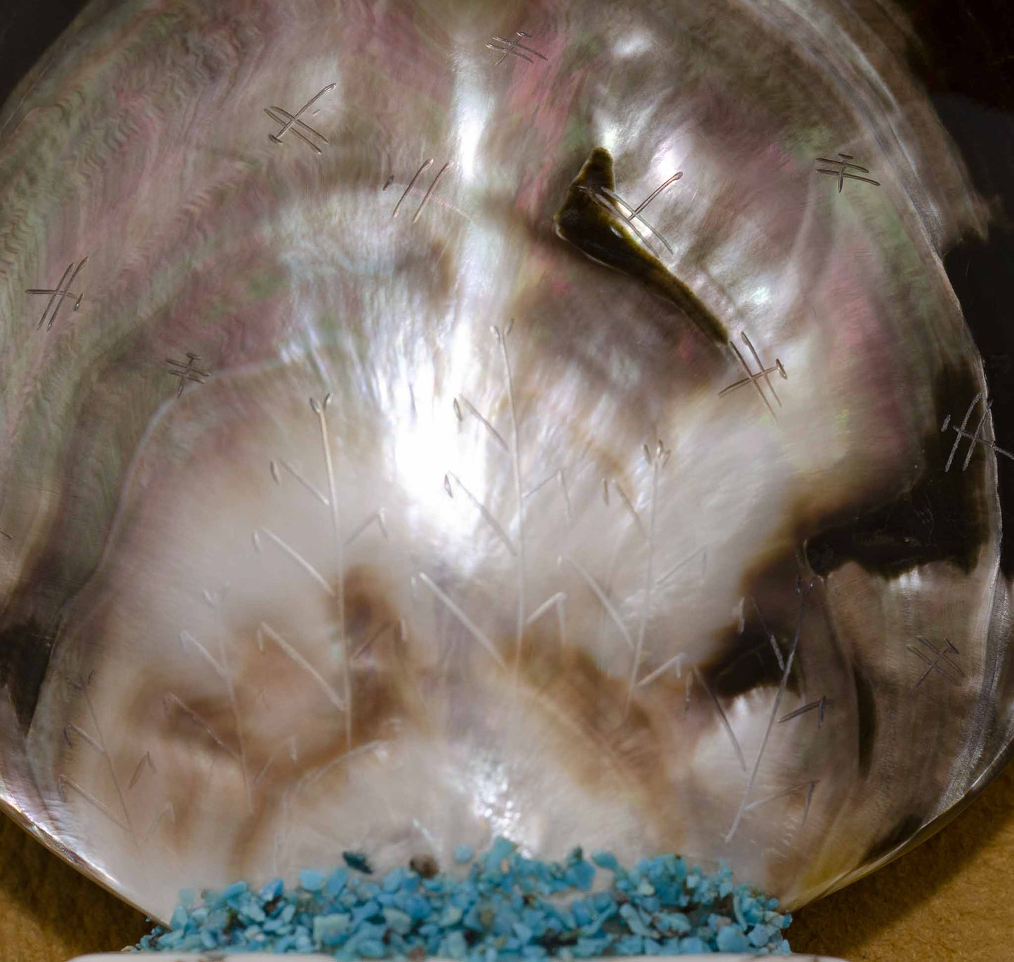 Mother of Pearl Corn Maidens