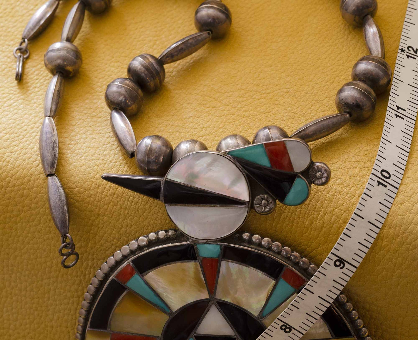 Ceremonial Zuni Eagle Pendant / Pin