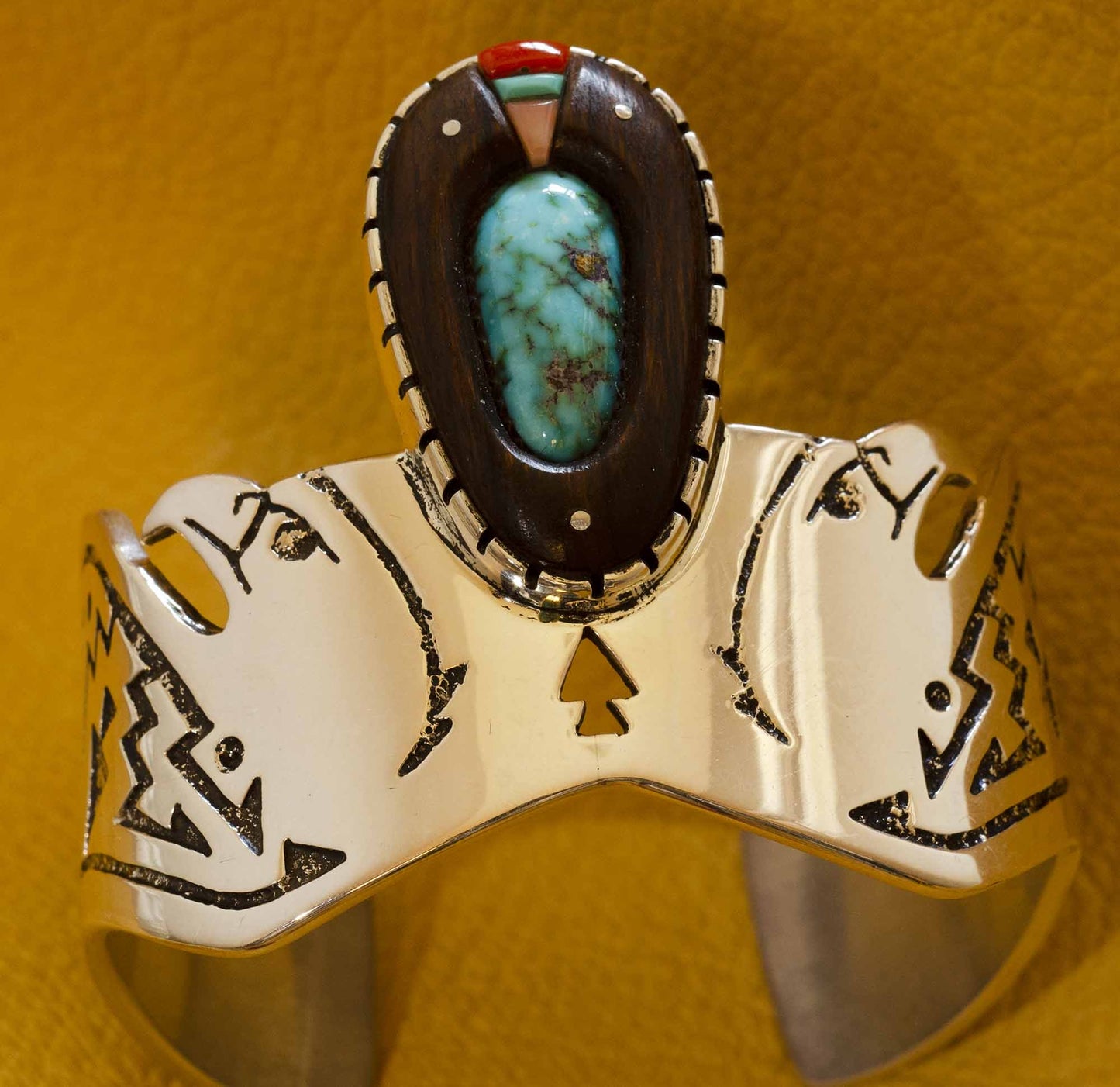 Turquoise Bracelet Handmade by Richard Tsosie