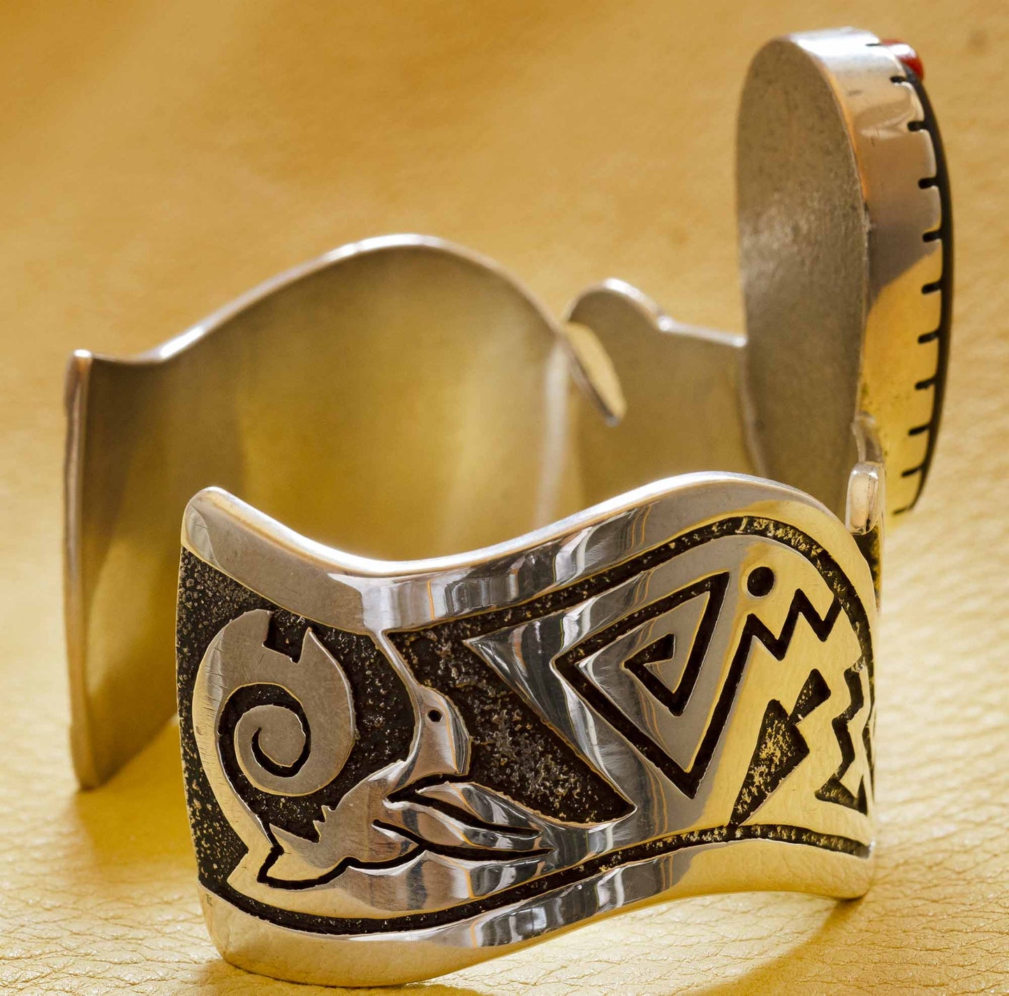 Turquoise Bracelet Handmade by Richard Tsosie