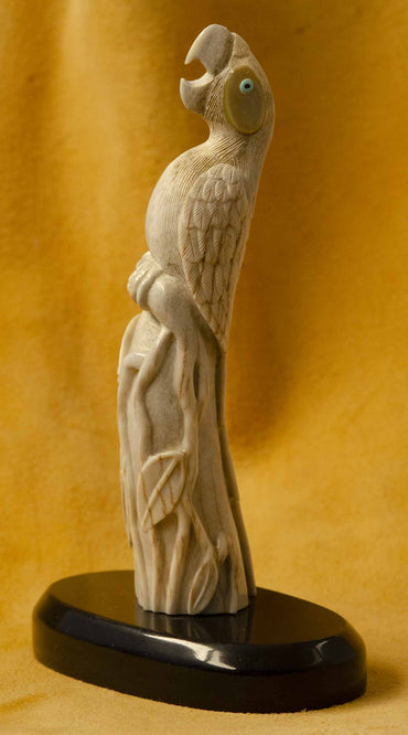Gabe Sice, Zuni, Antelope Parrot Fetish Carving
