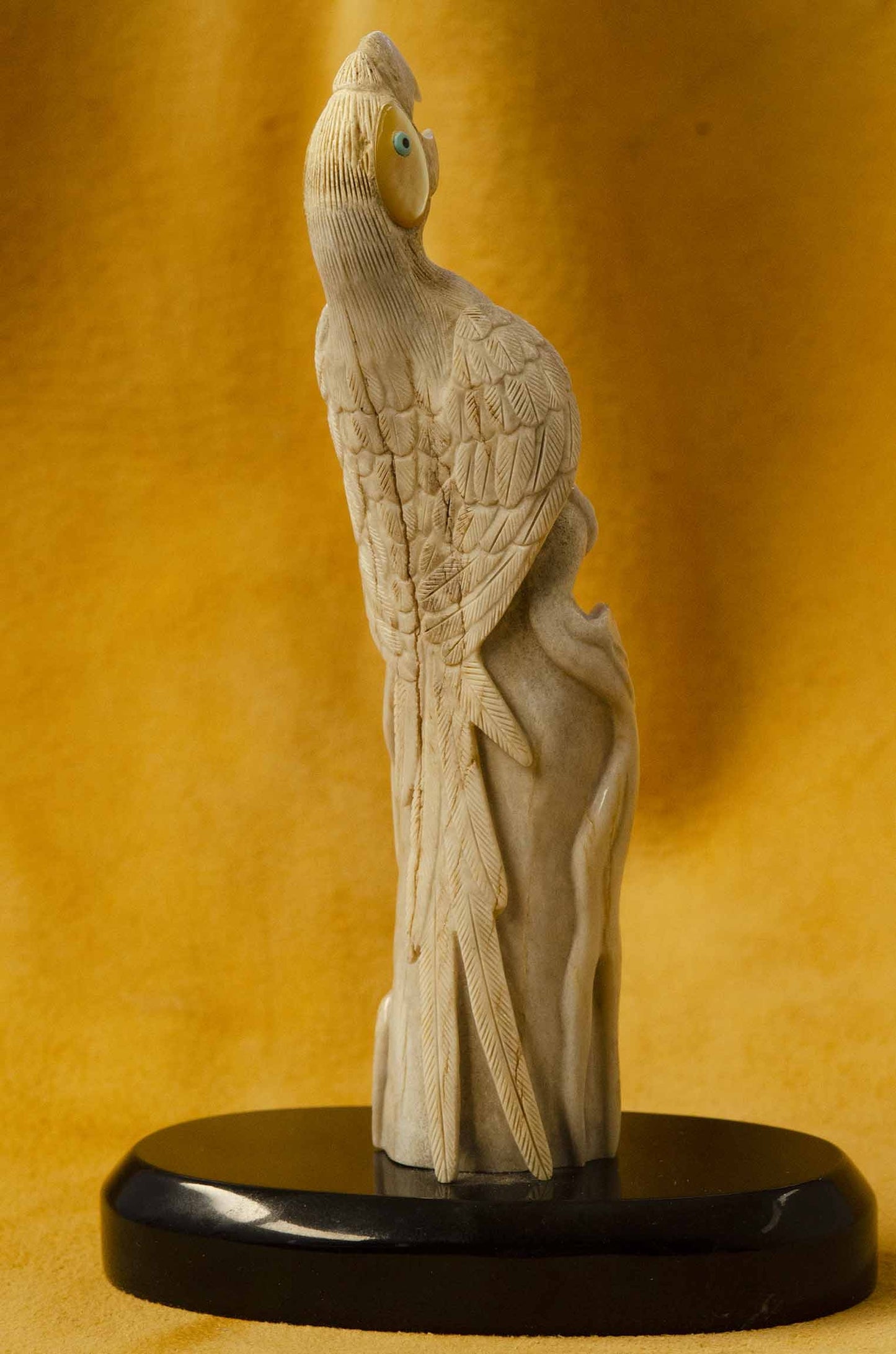Gabe Sice, Zuni, Antelope Parrot Fetish Carving