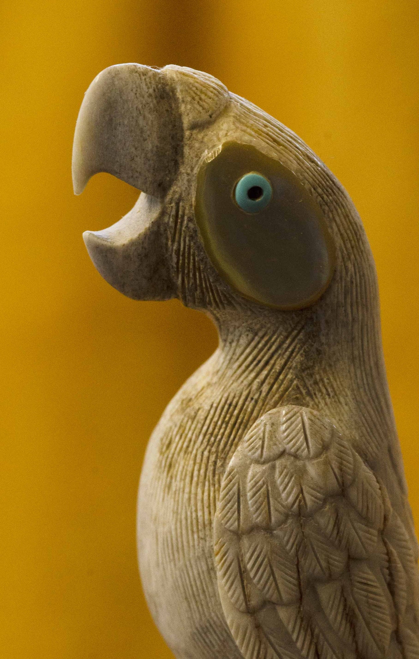 Gabe Sice, Zuni, Antelope Parrot Fetish Carving
