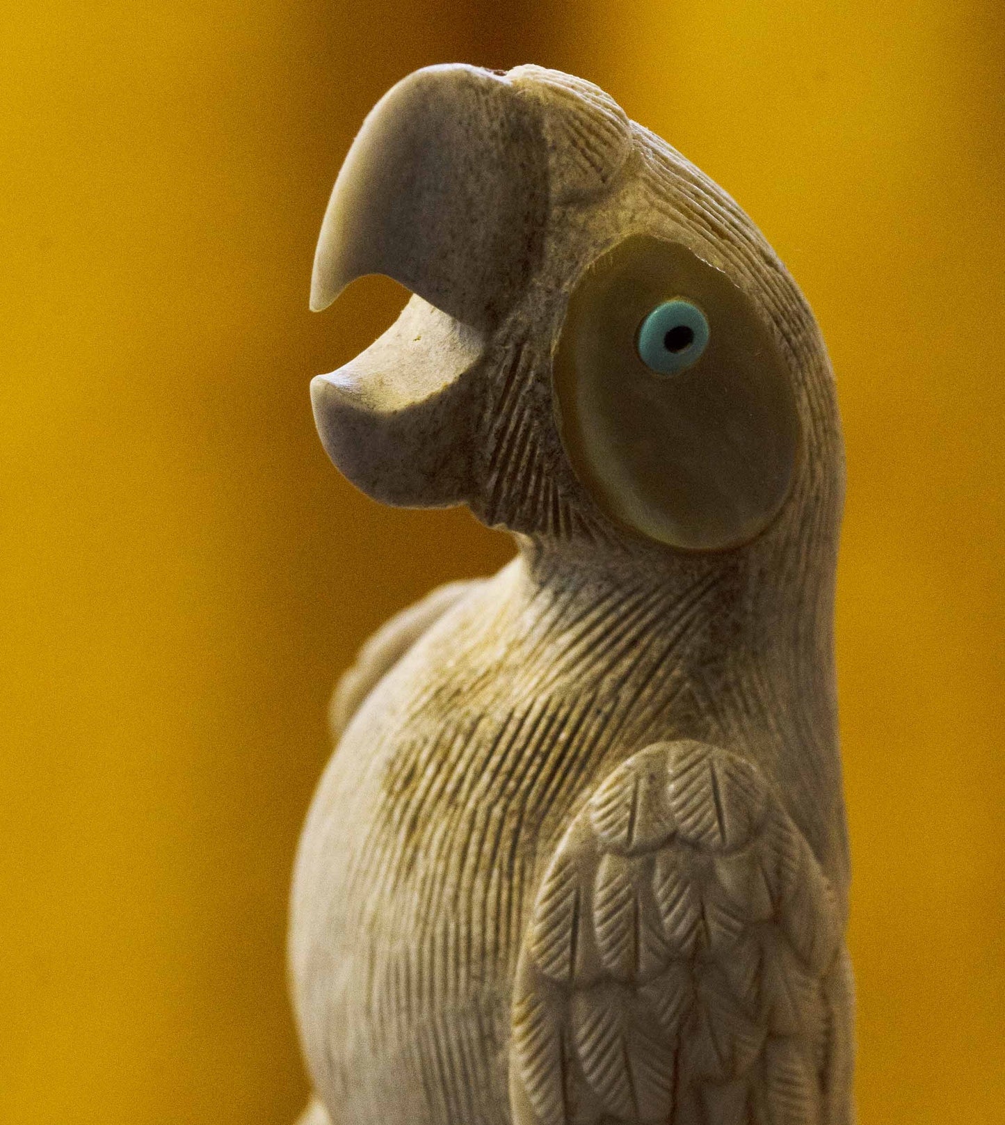 Gabe Sice, Zuni, Antelope Parrot Fetish Carving
