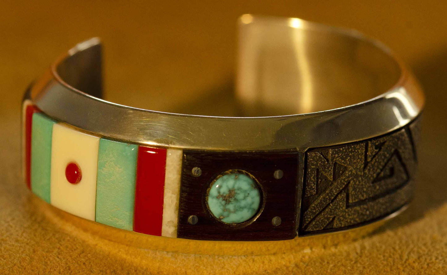 Richard Tsosie, Silversmith - Navajo