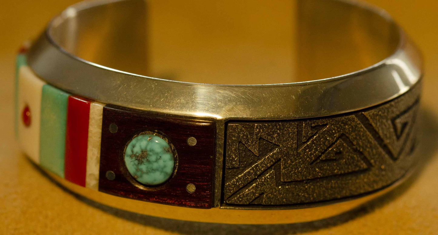 Richard Tsosie, Silversmith - Navajo