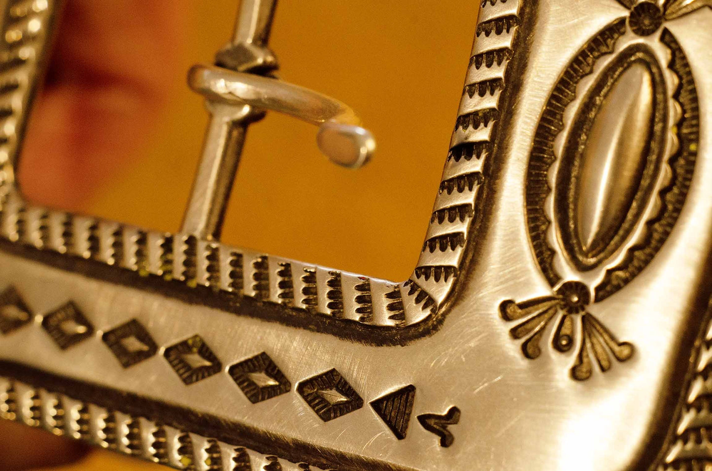 Clendon Pete Silver Belt Buckle 2